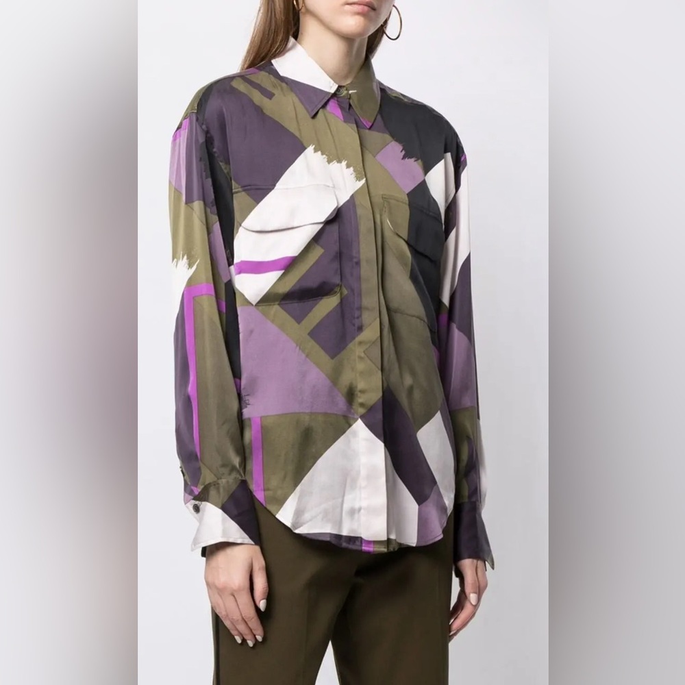 Equipment Femme Melanni Silk Blouse, Size Small, NWOT. - Picture 15 of 15